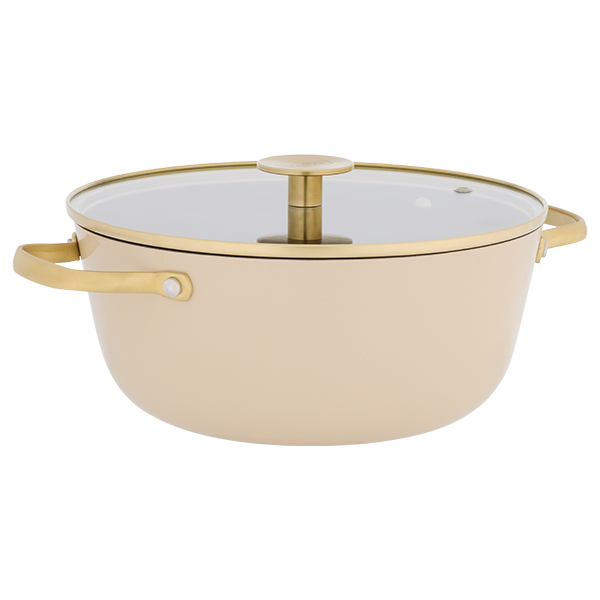 STELLA CAST LIGHT, 24CM CASSEROLE CLAY