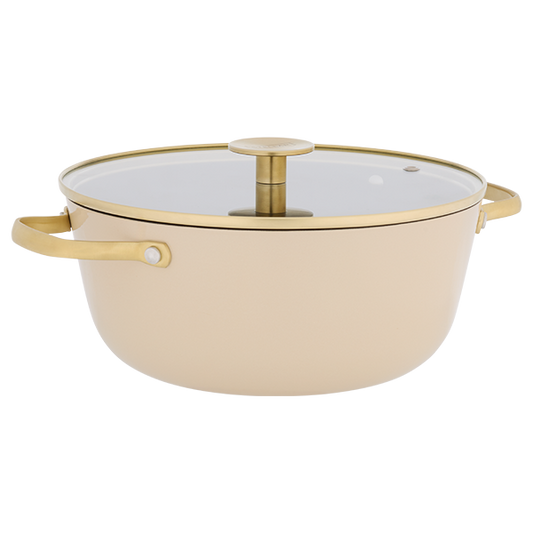 STELLA CAST LIGHT, 24CM CASSEROLE CLAY