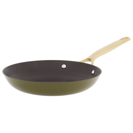 STELLAR CAST LIGHT 24CM FRYING PAN CLAY