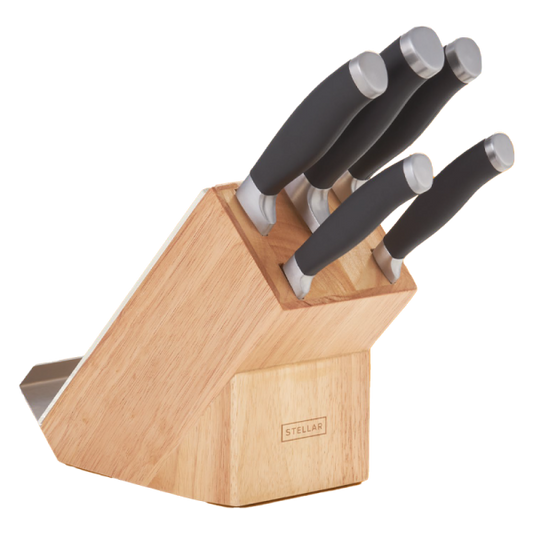 JAMES MARTIN STELLAR 5 PIECE KNIFE BLOCK