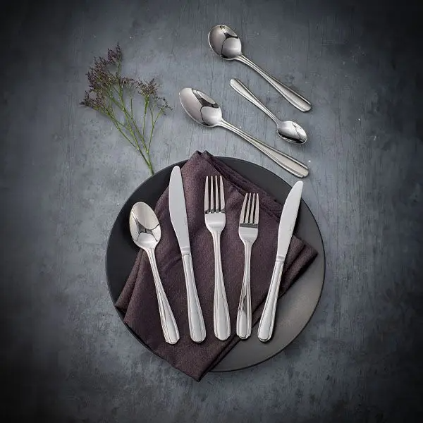 STELLAR STERLING 44 PIECE CUTLERY SET