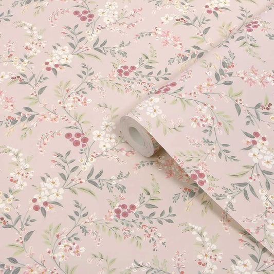 CLARA PINK WALLPAPER