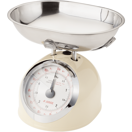 JUDGE CREAM KITCHEN SCALES