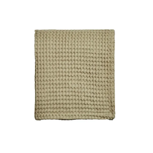ABIGAIL AHERN x MURMUR TESS WAFFLE SAGE GREEN THROW