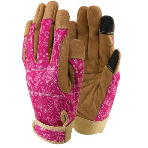 SYNTHETIC LEATHER GARDENING GLOVES SMALL