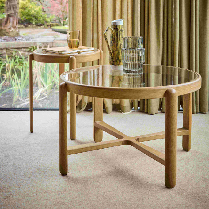 G PLAN WINCHESTER GLASS COFFEE TABLE