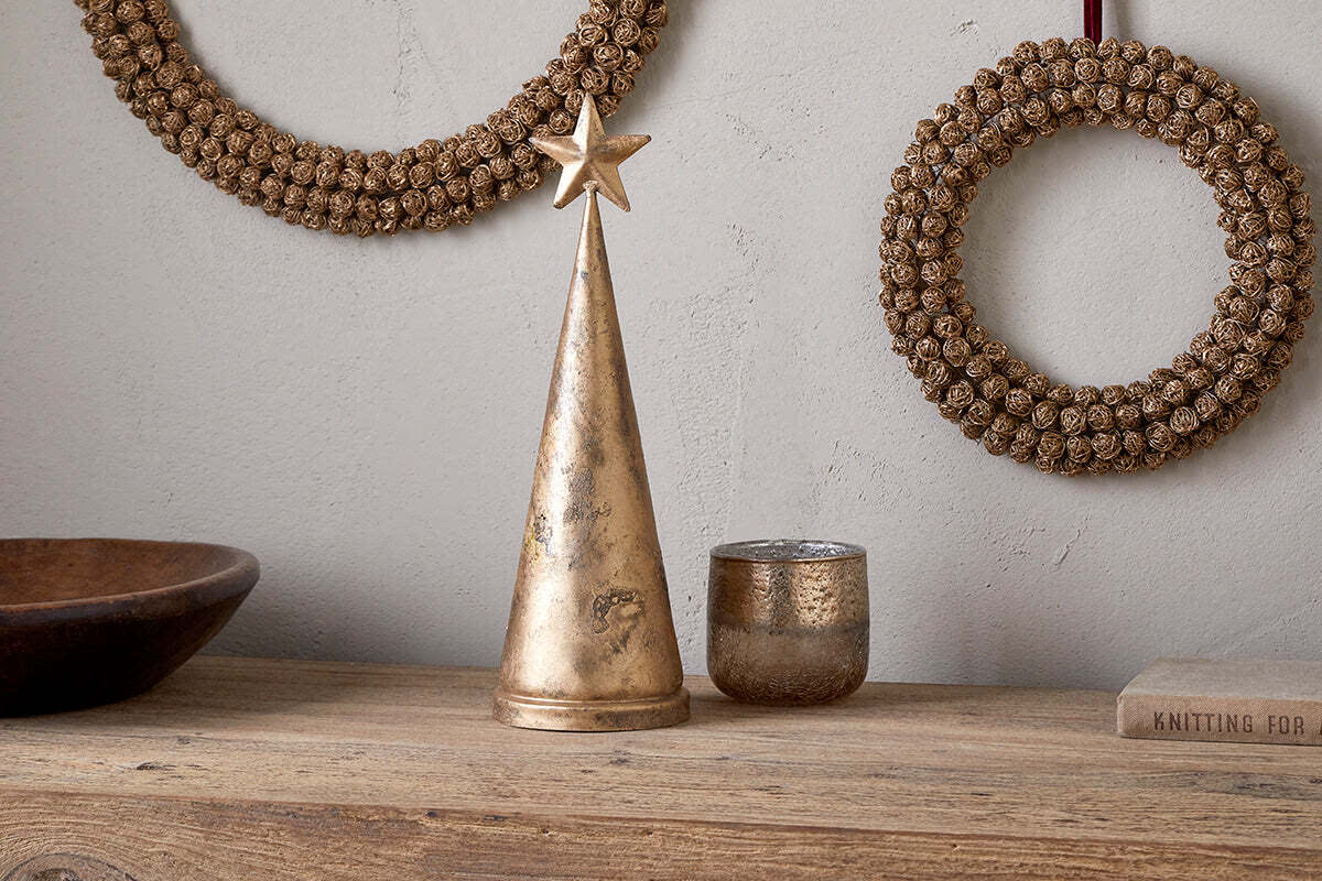 TALNA TREE BELL ANTIQUE BRASS