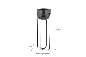 NKUKU ENDO RECLAIMED IRON PLANTER-LARGE