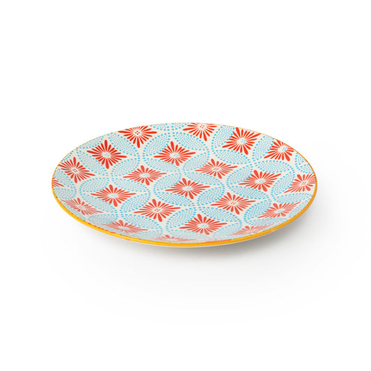 MK BLUE MOSAIC SMALL PLATE 18CM