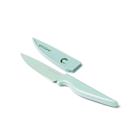KC BLUE PARING KNIVES 10CM