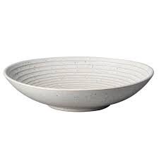 DENBY STUDIO BLUE CHALK MEDIUM RIDGED BOWL